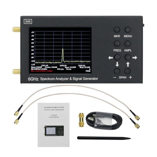 Spectrum Analyzer SA6 6GHz Spektrumanalysator Signalgenerator Signalquelle Wi-Fi 2G 4G for LTE CDMA GSM Beidou GPR Spectrum Analyzer SA6 6GHz Spektrumanalysator Signalgenerator Signalquelle Wi-Fi 2G 4G for LTE CDMA GSM Beidou GPR von TETEOM