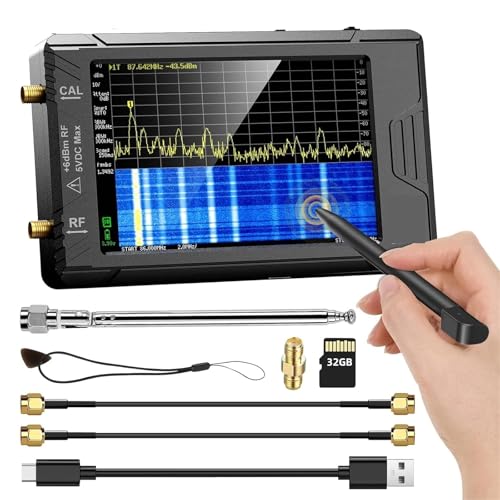 Spectrum Analyzer ULTRA 4" Display analysator 100 kHz bis 5,3 GHz mit 32 GB Karte Version V0.4.5.1 Neuer tragbarer kleiner Analysator Spectrum Analyzer ULTRA 4" Display analysator 100 kHz bis 5,3 GHz mit 32 GB Karte Version V0.4.5.1 Neuer tragbarer kleiner Analysator von TETEOM