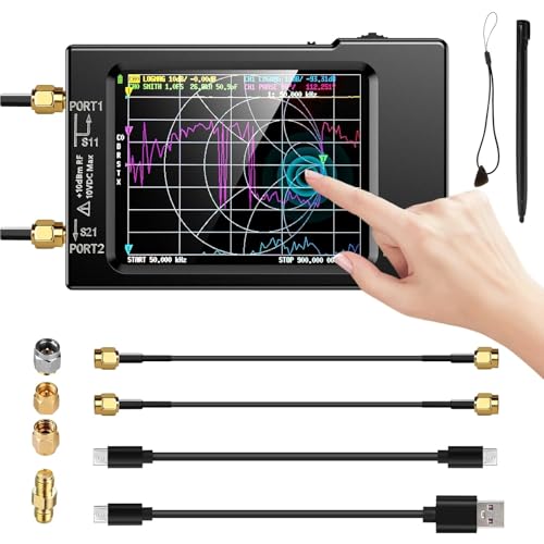 Spectrum Analyzer VNA-H Vektor-Netzwerk-Antennenanalysator 10 KHz-1,5 GHz MF HF VHF UHF mit Shell SD-Kartensteckplatz unterstützt 32G Digitaler VNA-H-Tester Spectrum Analyzer VNA-H Vektor-Netzwerk-Antennenanalysator 10 KHz-1,5 GHz MF HF VHF UHF mit Shell SD-Kartensteckplatz unterstützt 32G Digitaler VNA-H-Tester von TETEOM