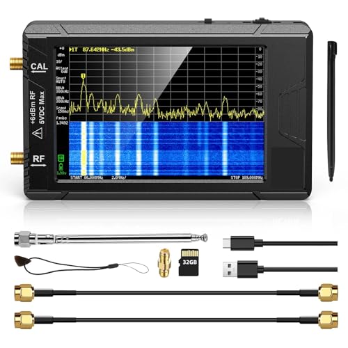 Spectrum Analyzer analysator ULTRA 4-Zoll-Display 100 kHz bis 5,3 GHz mit 32 GB-Karte Version V0.4.5.1 Netzwerk-interner LAN-Tester Spectrum Analyzer analysator ULTRA 4-Zoll-Display 100 kHz bis 5,3 GHz mit 32 GB-Karte Version V0.4.5.1 Netzwerk-interner LAN-Tester von TETEOM