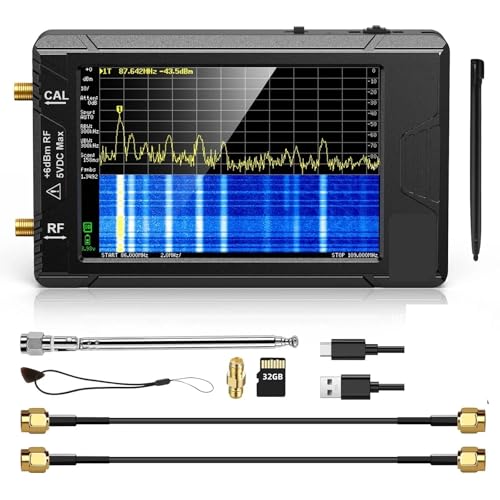 Spectrum Analyzer analysator ULTRA 4-Zoll-Display 100 kHz bis 5,3 GHz mit 32-GB-Karte Version V0.4.5.1 Neuer tragbarer kleiner Analysator Spectrum Analyzer analysator ULTRA 4-Zoll-Display 100 kHz bis 5,3 GHz mit 32-GB-Karte Version V0.4.5.1 Neuer tragbarer kleiner Analysator von TETEOM