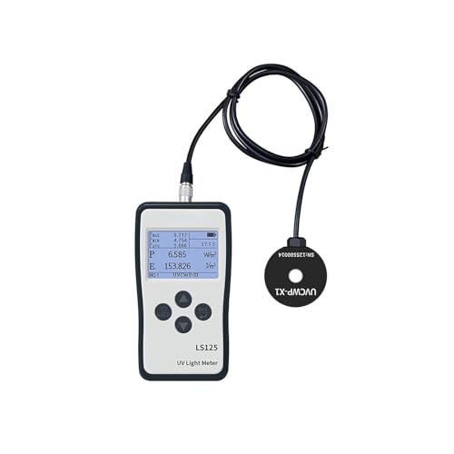 Uva Uvb Meter Uv Radiometer Licht Bestrahlungsstärke LS125 Ultraviolett Messung Mit Benutzer freundliches Design,UV Messgerät(UVA-X0) von TETEOM