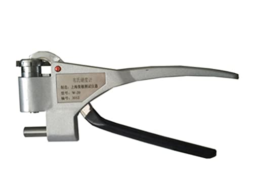 W20B Webster Härtestester tragbarer Härtenstester for Metallstahl Aluminium Kupfer Kunststoff Präzise digitale Instrumente(W20A) von TETEOM