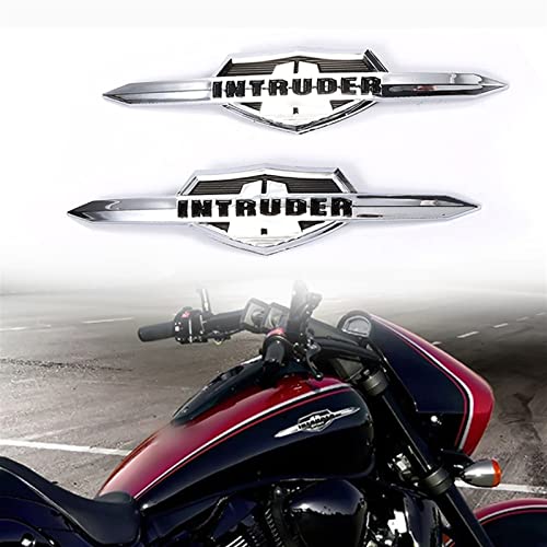 TETHY Motorrad Aufkleber: Gas Tank Emblem Abzeichen Chrom für Suzuki Intruder VL400 VL800 LC1500 Volusia - ABS, Chrom TETHY Motorrad Aufkleber: Gas Tank Emblem Abzeichen Chrom für Suzuki Intruder VL400 VL800 LC1500 Volusia - ABS, Chrom von TETHY