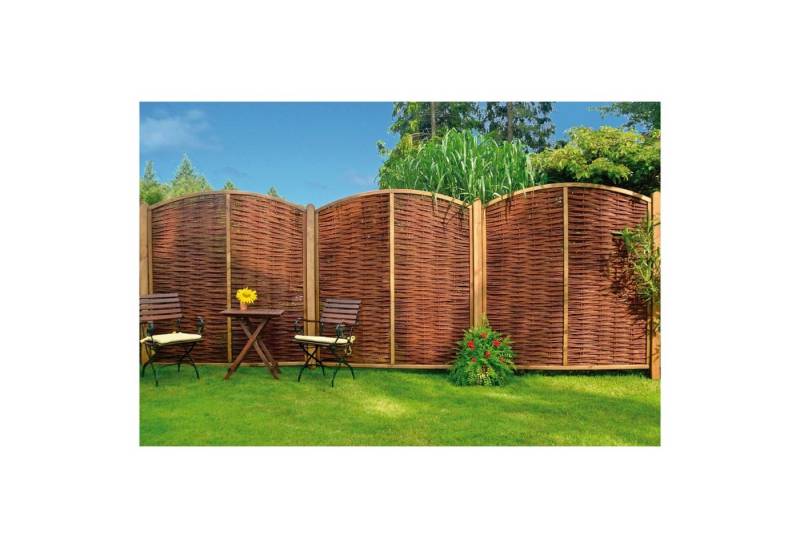 Tetzner & Jentzsch Gartenzaun NABRO-Weidengeflechtzaun von Tetzner & Jentzsch