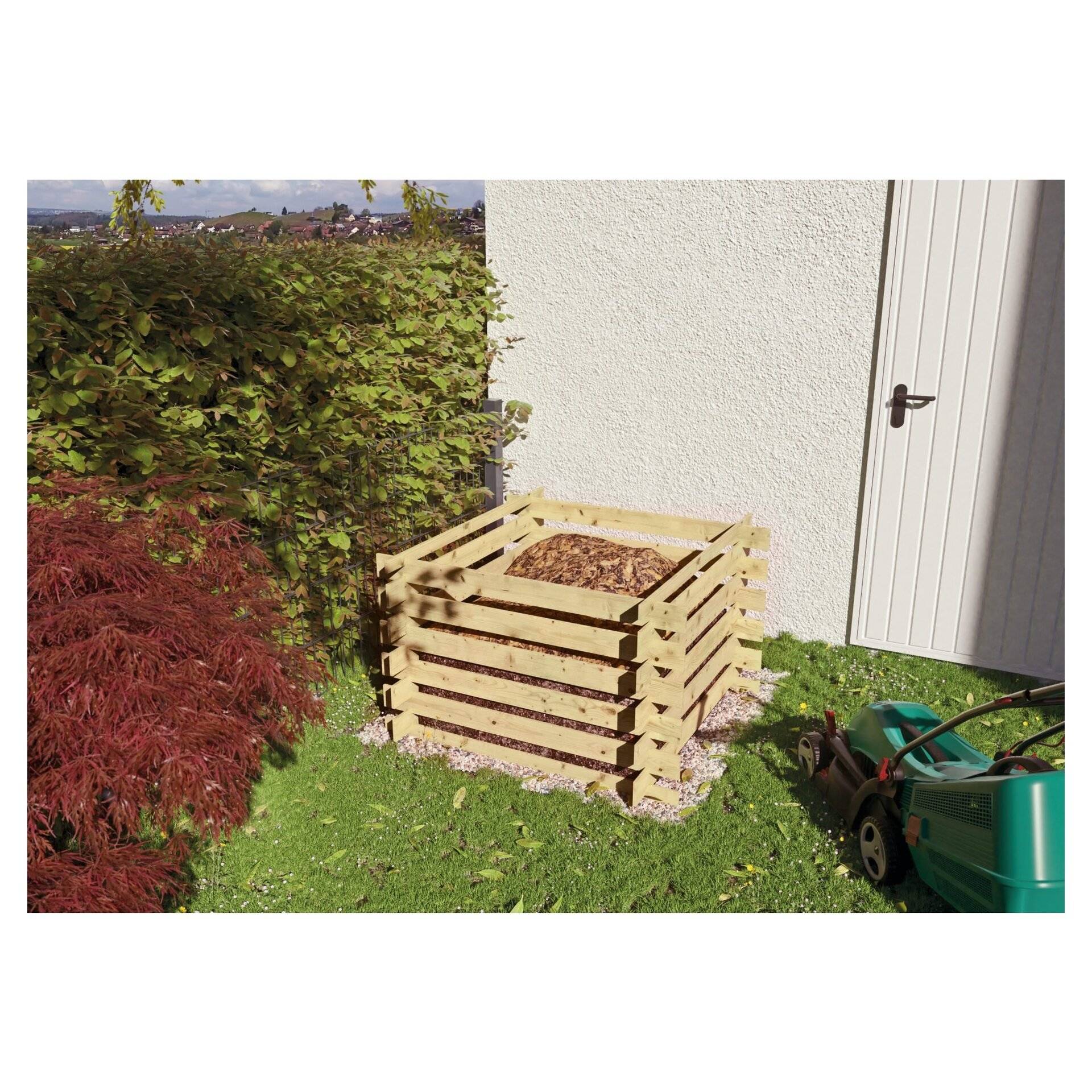 BODO Holzkomposter, kdi-grün Stecksystem BODO Holzkomposter, kdi-grün Stecksystem von TETZNER & JENTZSCH