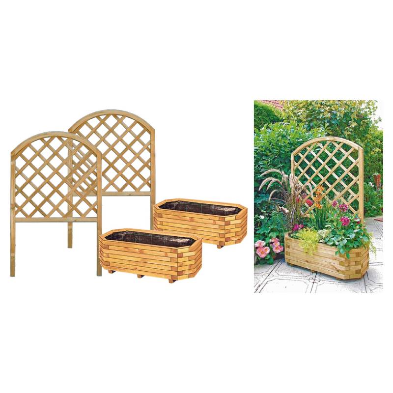 Blumenkasten Blumenkübel-Set DETROIT 1 von TETZNER & JENTZSCH