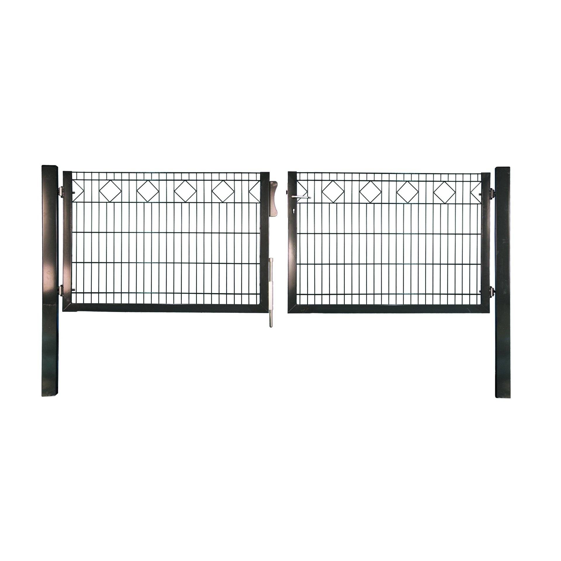 CARO Doppeltor anthrazit inkl. Pfosten CARO Doppeltor anthrazit inkl. Pfosten von TETZNER & JENTZSCH