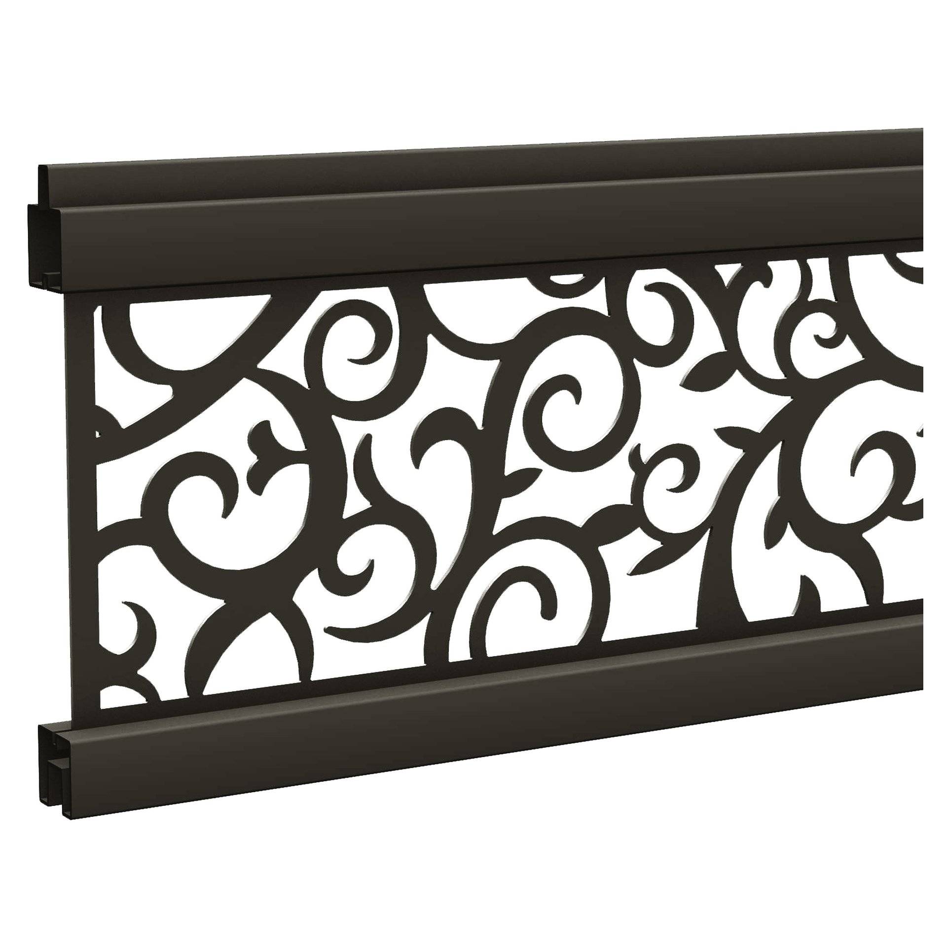 ECOSTECK-Gitterfüllung Ranken ANTHRAZIT ECOSTECK-Gitterfüllung Ranken ANTHRAZIT von TETZNER & JENTZSCH