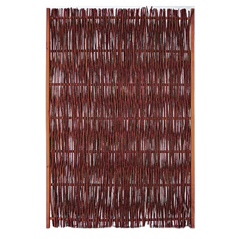 FUEGO Weidengeflechtzaun m.seitl. Rahmen FUEGO Weidengeflechtzaun m.seitl. Rahmen von TETZNER & JENTZSCH