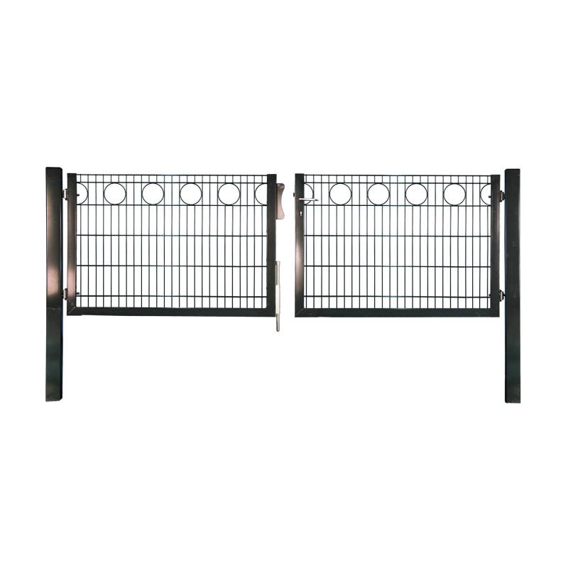 RONDO Doppeltor RAL 7016 anthrazit inkl. Pfosten RONDO Doppeltor RAL 7016 anthrazit inkl. Pfosten von TETZNER & JENTZSCH