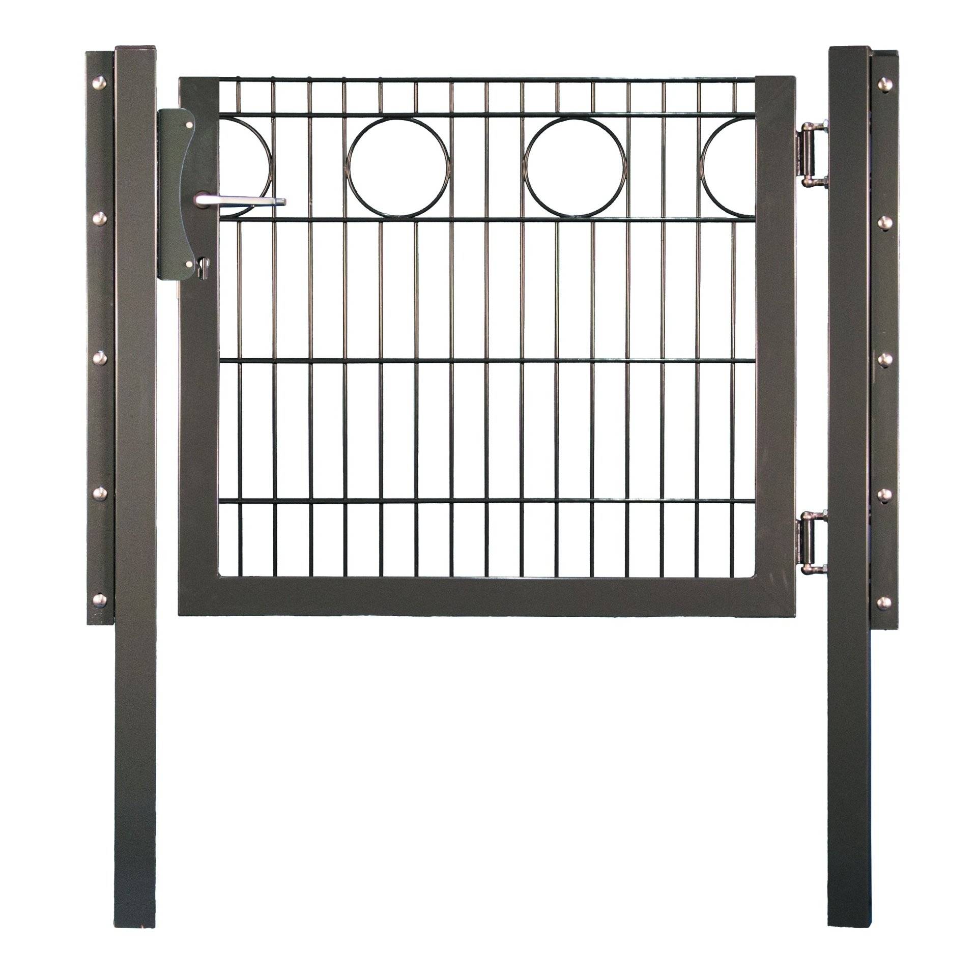 RONDO Einzeltor RAL 7016 anthrazit inkl. Pfosten und Beschlägen RONDO Einzeltor RAL 7016 anthrazit inkl. Pfosten und Beschlägen von TETZNER & JENTZSCH