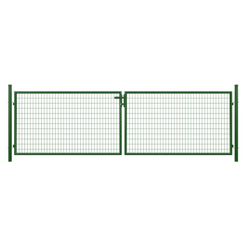 STRONG Doppeltor RAL 6005 grün 4000x1200 mm inkl. Pfosten + Beschläge MW 50/100 mm STRONG Doppeltor RAL 6005 grün 4000x1200 mm inkl. Pfosten + Beschläge MW 50/100 mm von TETZNER & JENTZSCH