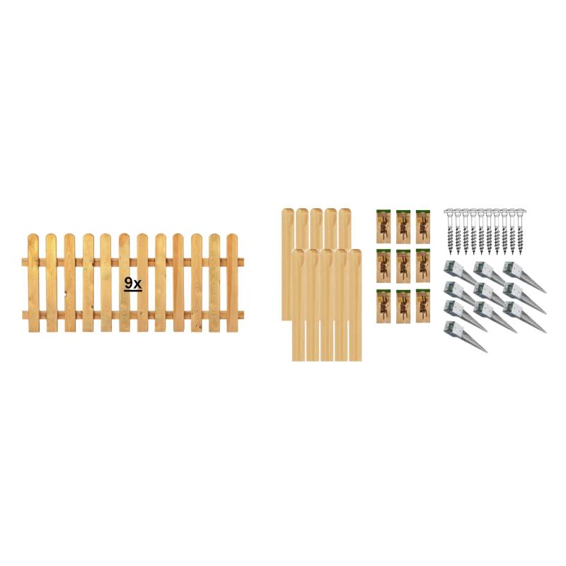 Sichtschutz Zaun-Set HOUSTON Sichtschutz Zaun-Set HOUSTON von TETZNER & JENTZSCH