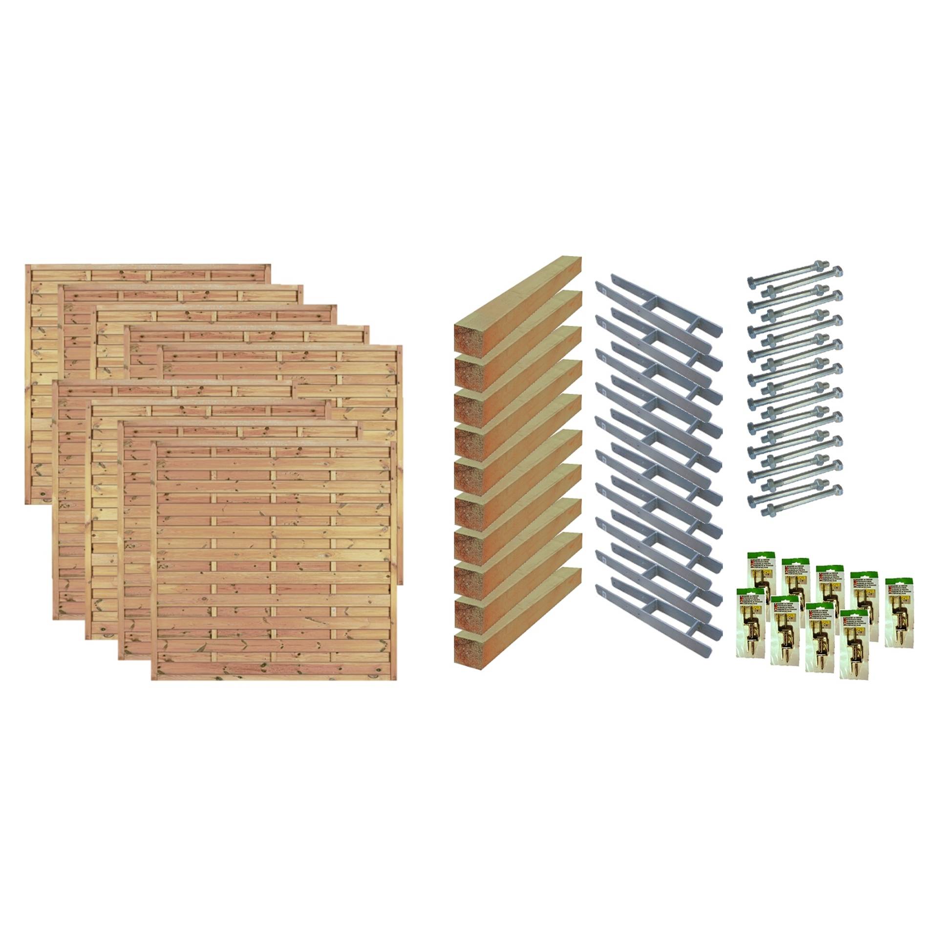 Sichtschutz Zaun-Set MANHATTAN Sichtschutz Zaun-Set MANHATTAN von TETZNER & JENTZSCH