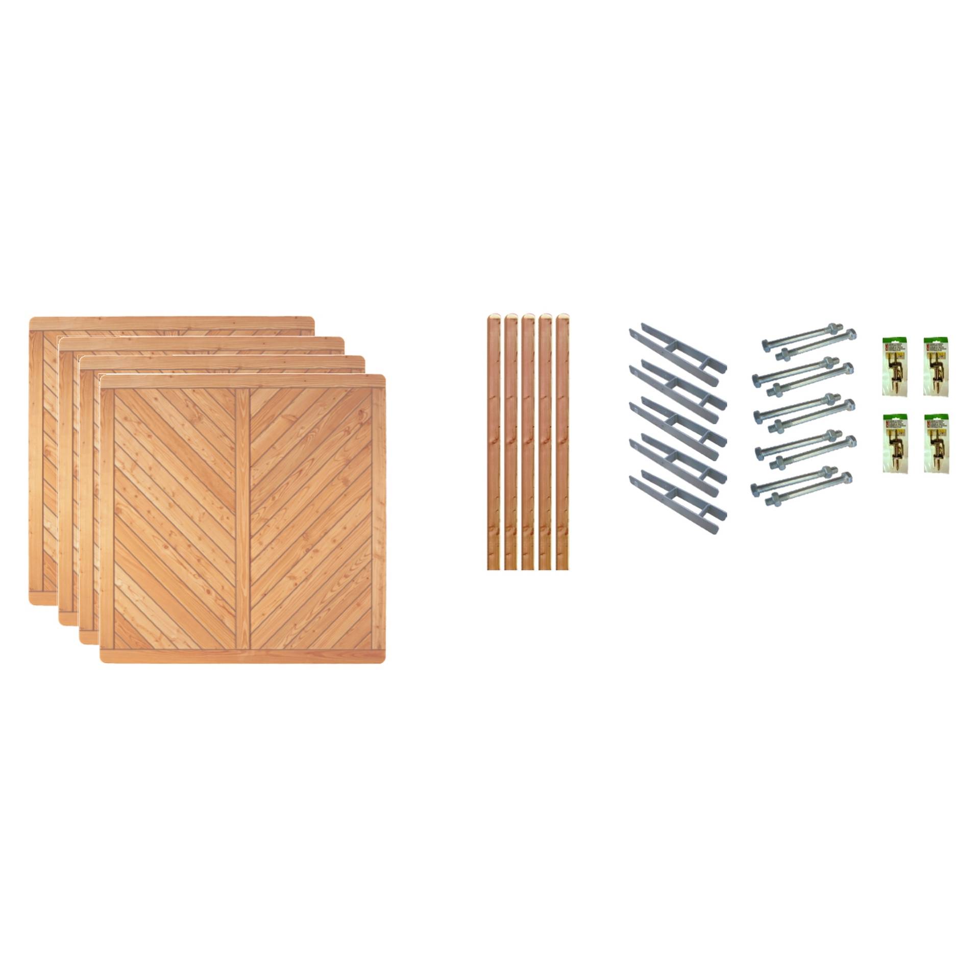 Sichtschutz Zaun-Set SPRINGFIELD von TETZNER & JENTZSCH