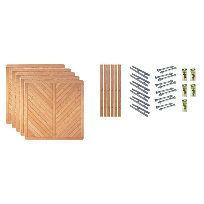 Sichtschutz Zaun-Set SPRINGFIELD von TETZNER & JENTZSCH