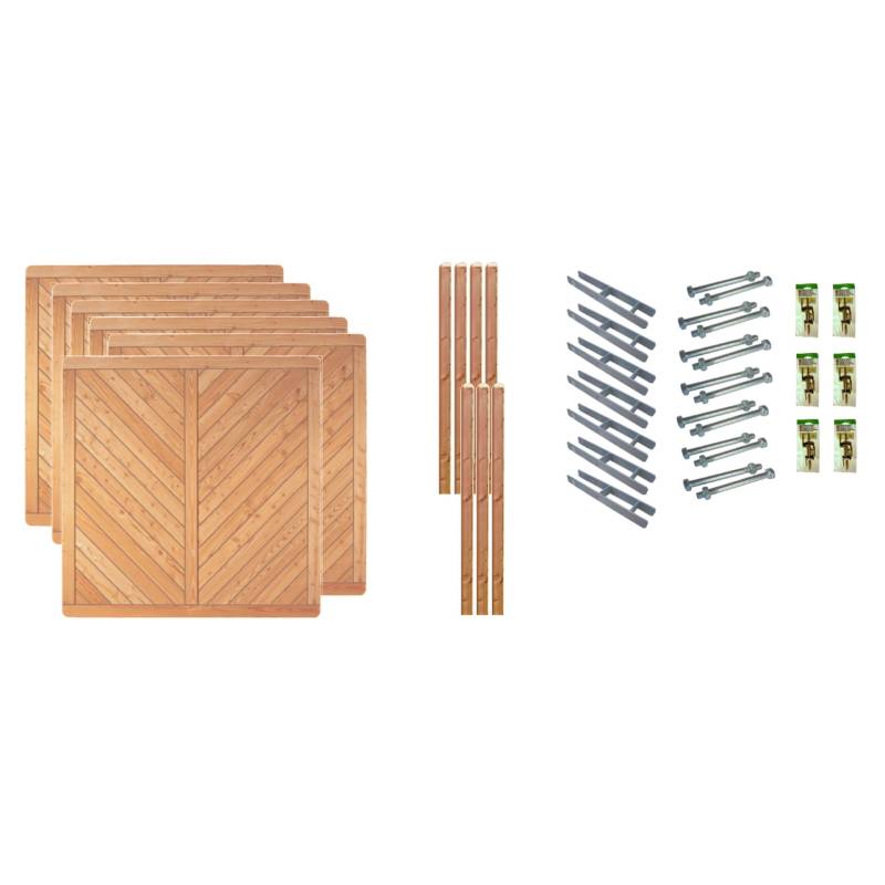 Sichtschutz Zaun-Set SPRINGFIELD von TETZNER & JENTZSCH