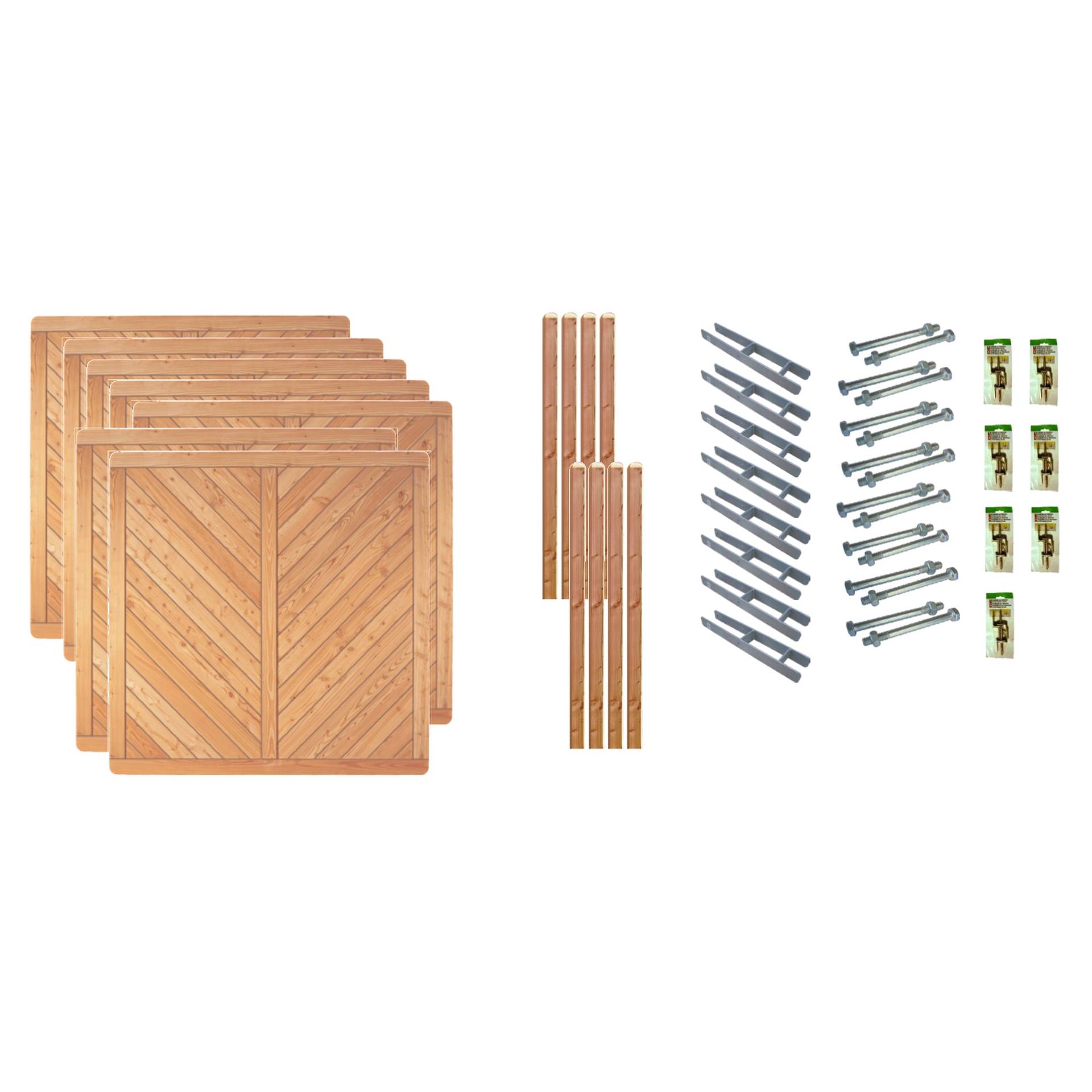 Sichtschutz Zaun-Set SPRINGFIELD von TETZNER & JENTZSCH