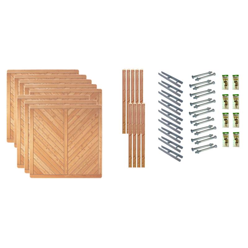 Sichtschutz Zaun-Set SPRINGFIELD von TETZNER & JENTZSCH