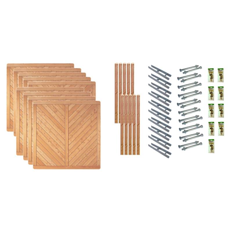 Sichtschutz Zaun-Set SPRINGFIELD von TETZNER & JENTZSCH