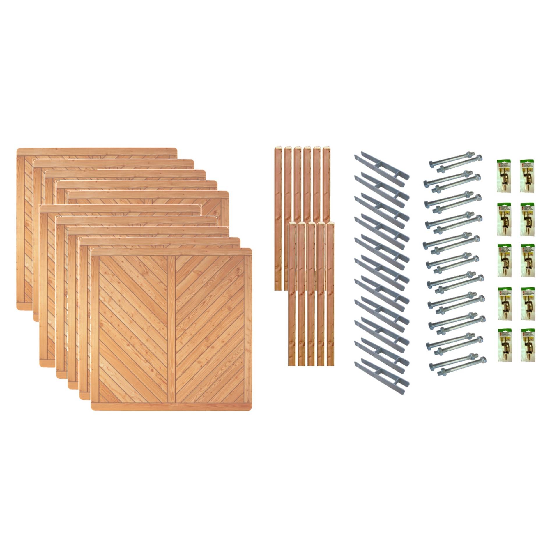 Sichtschutz Zaun-Set SPRINGFIELD von TETZNER & JENTZSCH
