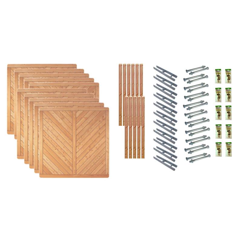 Sichtschutz Zaun-Set SPRINGFIELD von TETZNER & JENTZSCH
