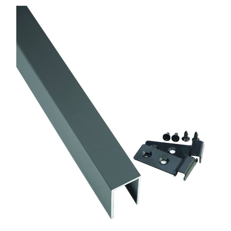 TJÖRN -Serie Alu-Abdeckleiste U-Profil 24,8x40x1761 mm von TETZNER & JENTZSCH