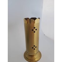 Vintage Messing Weihrauch Vase, Mitte Jahrhundert Moderne Dekor von TETreasuresBoutique