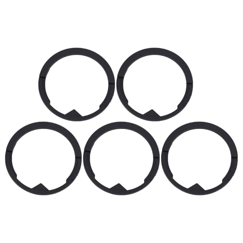 5PCS Coffee Grinder Burr Silicone Seals Upper Burr Gasket Replacement for Coffee Machine, Anti Clog and Anti Jam Design Compatible with Most Espressos Coffee Grinders von TEUOPIOE