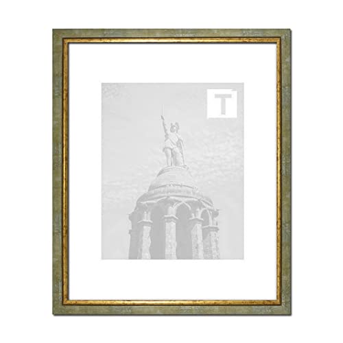 Paula Bilderrahmen 30 x 30 cm Massivholz dezente leicht abgerundete Barrockleiste mit Goldkante 30x30 cm, hier Türkis Gold mit Kunststoffglas Antireflex Paula Bilderrahmen 30 x 30 cm Massivholz dezente leicht abgerundete Barrockleiste mit Goldkante 30x30 cm, hier Türkis Gold mit Kunststoffglas Antireflex von TEUTO BILDERRAHMEN