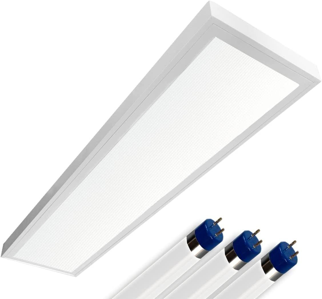 TEUTO Licht LED Deckenleuchte LED Deckenleuchte 54W, 120cm, inkl. 3 LED Röhren 4000K,3-flammig von TEUTO Licht