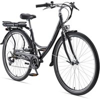 TEUTOBURG E-Bike »Senne Wave«, 28 Zoll, RH: 45 cm, 7-Gang - grau von TEUTOBURG