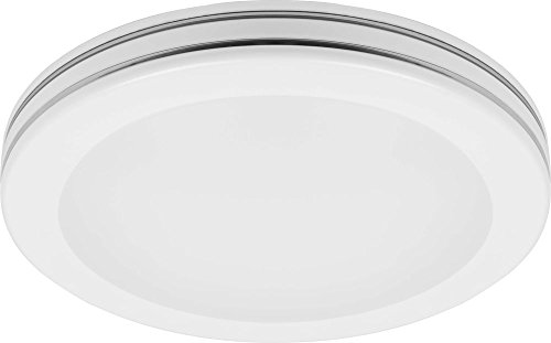 TEVEA® LED Deckenleuchten 24W | Ø39cm | Deckenlampe | Led Lampe | 230V (Chrome - Tageslicht) von TEVEA