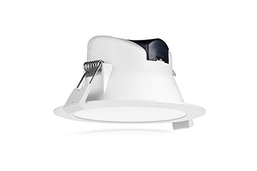 TEVEA - LED Einbauleuchten DIMMBAR IP44-14W 1260lm 230V - LED Einbauleuchte mit geringer Einbautiefe (Dreifach-Weiss-14W) von TEVEA