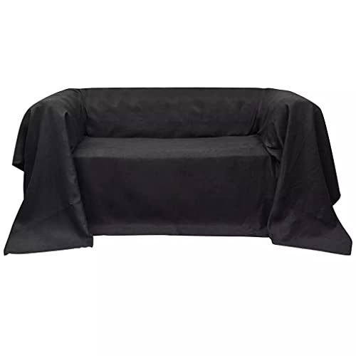 TEWTX7 Micro-Suede Sofaüberwurf Tagesdecke Couch-ÜberwurfDecke Sofa Schutz Abdeckung Möbelschutzdecke Maschinenwaschbar in Wildlederoptik Polyester 100% 270 x 350 cm TEWTX7 Micro-Suede Sofaüberwurf Tagesdecke Couch-ÜberwurfDecke Sofa Schutz Abdeckung Möbelschutzdecke Maschinenwaschbar in Wildlederoptik Polyester 100% 270 x 350 cm von TEWTX7
