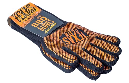 TEXAS CLUB Heat Resistant Gloves for BBQ and Outside Grill - Professional Gloves for BBQ and Grill TEXAS CLUB Heat Resistant Gloves for BBQ and Outside Grill - Professional Gloves for BBQ and Grill von TEXAS CLUB