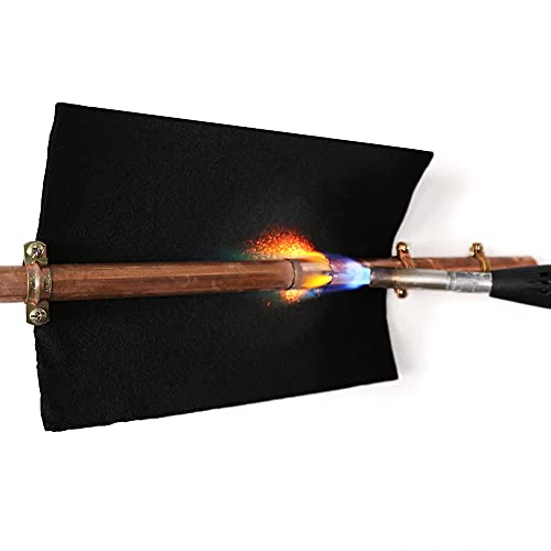 TEXFIRE | Feuerschutz-Schweißdecke für Schweißen mit Brenner Kupferrohre. 3er-Pack 30x20 cm, für Klempner, Klimaanlageninstallateure. TEXFIRE | Feuerschutz-Schweißdecke für Schweißen mit Brenner Kupferrohre. 3er-Pack 30x20 cm, für Klempner, Klimaanlageninstallateure. von TEXFIRE TECHNICAL FABRICS