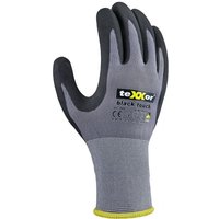 Nylon-Strickhandschuhe black touch® grau/schwarz 24508 Gr.8 - Texxor von TEXXOR