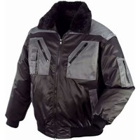 Pilotenjacke 4-in-1 Gr. l, schwarz/grau von TEXXOR