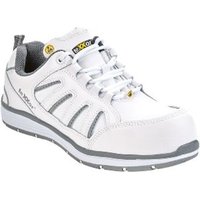 Texxor ® - S3-ESD-Sicherheitshalbschuhe avignon weiß/grau 6350 Gr. 39 von TEXXOR