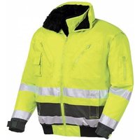 Texxor ® - Warnschutz-Pilotenjacke vancouver leuchtgelb/grau 4106 Gr. 4XL von TEXXOR