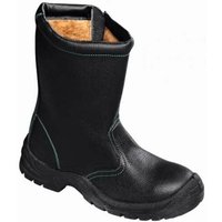 S3-Winterreißverschlussstiefel zipper schwarz/grün 634046 Gr.46 - Texxor von TEXXOR