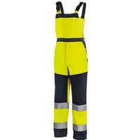 Trizeratop - teXXor Warnschutz-Latzhose buffalo leuchtgelb/navy 56 4336 von TRIZERATOP