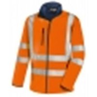 Texxor - Warnschutz-Softshelljacke niagara leuchtorange 100% Poly. 4104M von TEXXOR