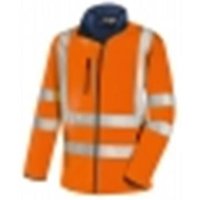 Texxor - Warnschutz-Softshelljacke niagara leuchtorange 100% Poly. 4104XL von TEXXOR