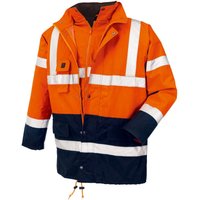 teXXor® Warnschutz-Parka CALGARY leuchtorange/navy 4108L Gr.L 100% Polyester von TEXXOR