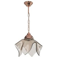Volga Pendelleuchte MDL3782 Kupfer und Rauchglas Volga Pendelleuchte MDL3782 Kupfer und Rauchglas von TEZETA