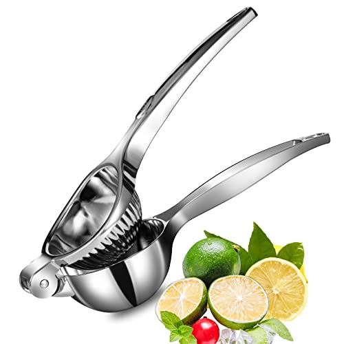 TEZZ Premium Zitronenpresse, groß, robust, Handpresse, Zitruspresse, Zitronenpresse, Limettenpresse, Barwerkzeug, manuelle Zitruspresse von TEZZ