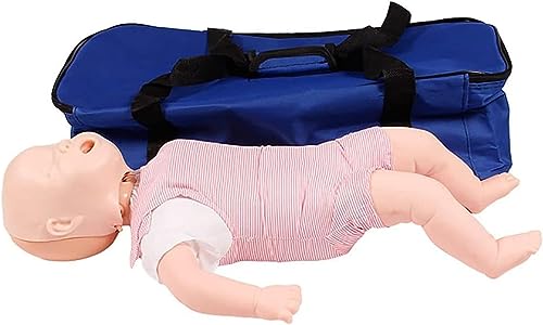 Herz-Lungen-Wiederbelebungsmodell, Erste-Hilfe-Modell ersticken Erste-Hilfe-Training Babys Puppe Fortgeschrittene CPR-Manikin mit Tasche Professionelle Trainings-Manikin oder Lehr-Trainingshilfe Herz-Lungen-Wiederbelebungsmodell, Erste-Hilfe-Modell ersticken Erste-Hilfe-Training Babys Puppe Fortgeschrittene CPR-Manikin mit Tasche Professionelle Trainings-Manikin oder Lehr-Trainingshilfe von TEmkin